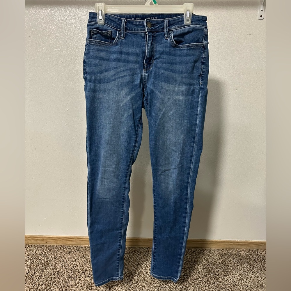 a.n.a Womens Mid Rise Skinny Fit Jegging Jean - Size 8